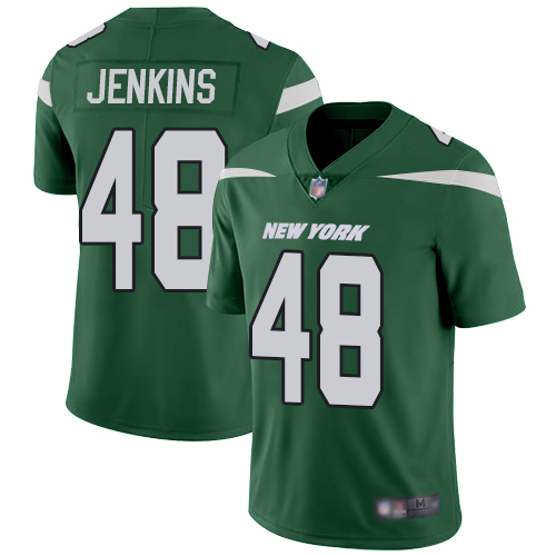 New York Jets Limited Green Youth Jordan Jenkins Home Jersey NFL Football 48 Vapor Untouchable